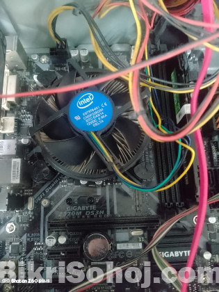 i5 CPU + Gigabyte Z370M DS3H 8/9 gen Motherboard